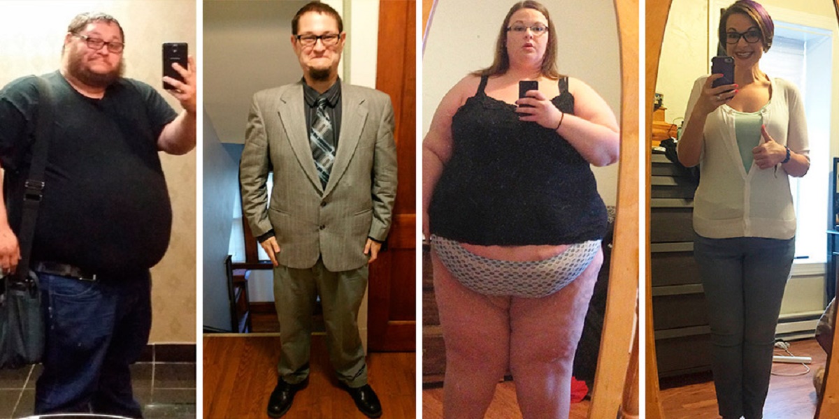 Была толстой потом похудела. Люди до и после похудения.