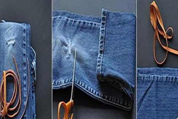 Проект чудесное превращение старых джинсов