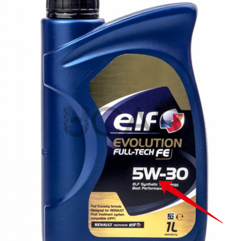 ELF Evolution Full-Tech FE 5W-30 (RN0720) синтетическое моторное масло